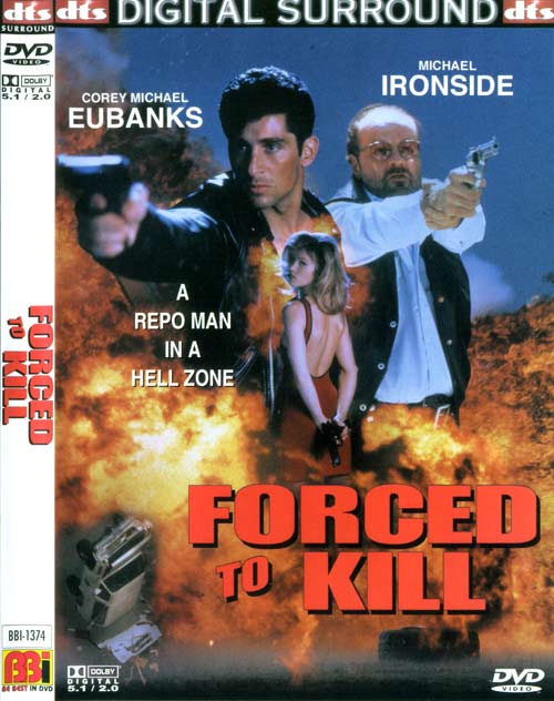 Dvd Forced To Kill - Michael Ironside - Corey Eubanks 